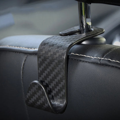 Ganchos Premium para Reposacabezas - Adiós al Desorden en Tu Coche